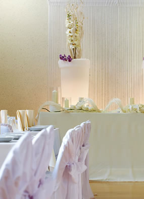 Festliche Bestuhlung